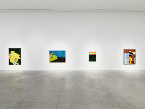 Installation view:&nbsp;Cassi Namoda,&nbsp;Night Always Returns,&nbsp;303 Gallery, New York, 2025.&nbsp;Photo: Justin Craun