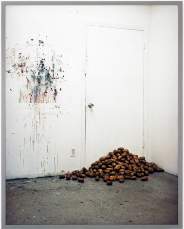Rodney Graham, Potatoes Blocking My Studio Door, 2006