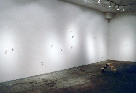 Installation view: Collier Schorr, 303 Gallery, New York, 1993