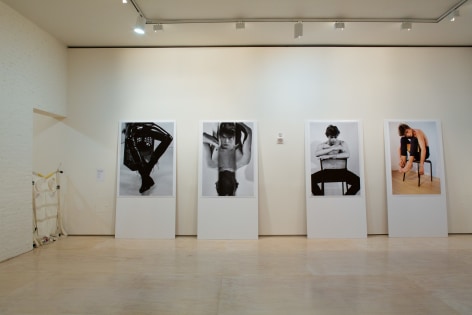Collier Schorr, Installation view of Greater New York at MoMA PS1, 2015.