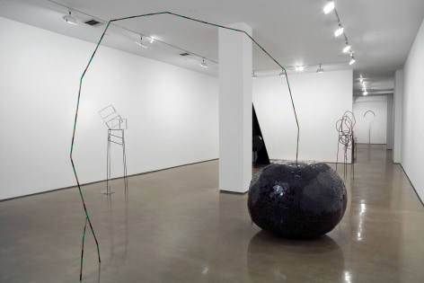 Eva Rothschild, Installation view: 303 Gallery, New York, 2007
