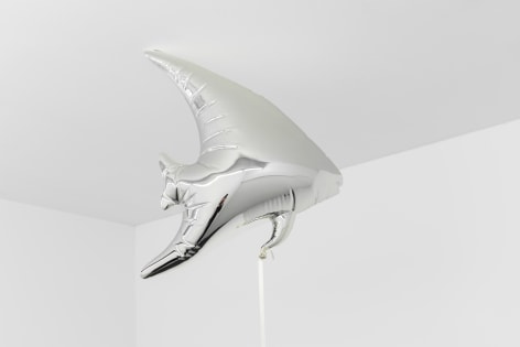 Jeppe Hein, Moorish Idol Fish Mirror Balloon (silver)