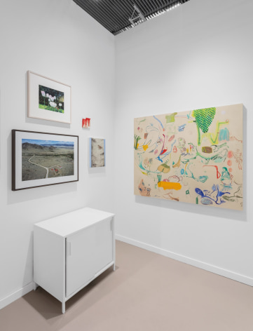 Installation view, Frieze New York, 2025. 303 Gallery,&nbsp;Booth A11, Photo: Sebastiano Pellion di Persano