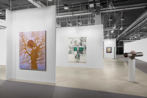 Installation view, Art Basel, 2025. 303 Gallery, Booth K21. Photo: Sebastiano Pellion di Persano