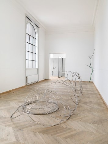 Alicja Kwade, Installation view: Out of Ousia, Kunsthal Charlottenborg, Copenhagen, 2018