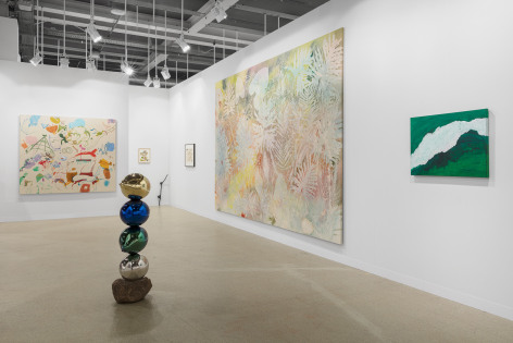Installation view, Art Basel, 2025. 303 Gallery, Booth K21. Photo: Sebastiano Pellion di Persano