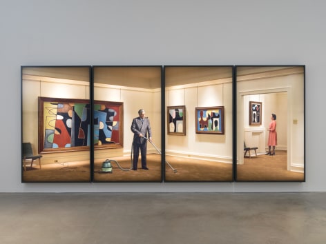 Rodney Graham, Vacuuming the Gallery, 1949, 2018