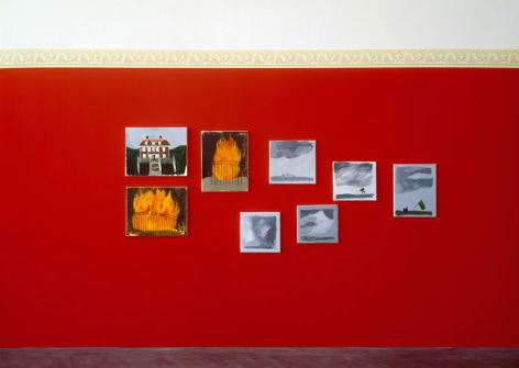 Karen Kilimnik, Installation view: Kunsthalle Z&uuml;rich, 1997