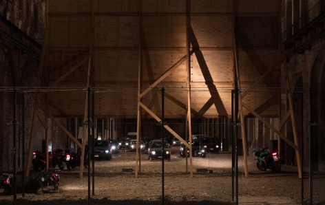 ​Mike Nelson, Installation view: L'Atteso, OGR - Officine Grandi Riparazioni, Turino, 2018