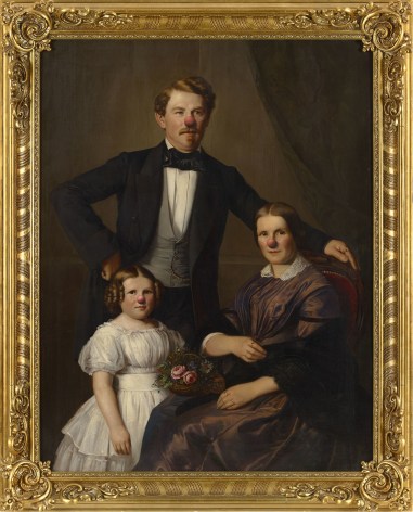 Hans-Peter Feldmann, Family portrait with red nose