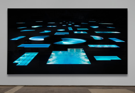 Doug Aitken, Flight Patterns, (&ldquo;I began to see the country itself as a projection on air, a kind of hologram, an invisible grid of image and opinion and electronic impulse&rdquo; Joan Didion),  2017