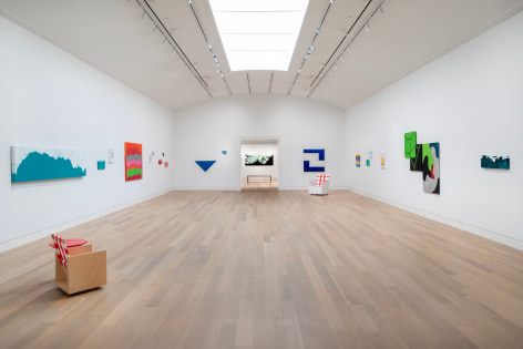 Installation view of&nbsp;Mary Heilmann: Water Way, Guild Hall, East Hampton, August 3 &ndash; October 26, 2025. Photo: Francine Fleischer. Image Courtesy of Guild Hall.