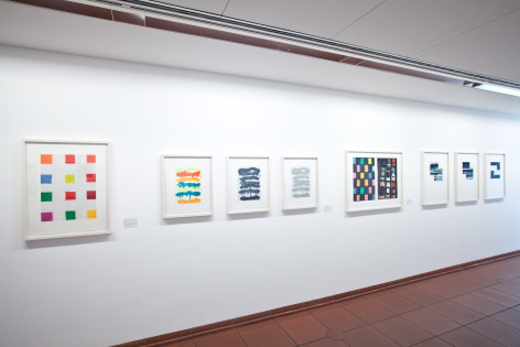 Mary Heilmann, Weather Report: Drawings and Prints, Museum Ludwig Cologne, Germany, 2010