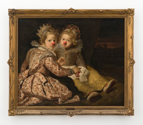 Hans-Peter Feldmann, Two girls with red noses