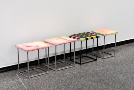 Eva Rothschild, Installation view: Kosmos, Australian Centre For Contemporary Art, Melbourne, 2018