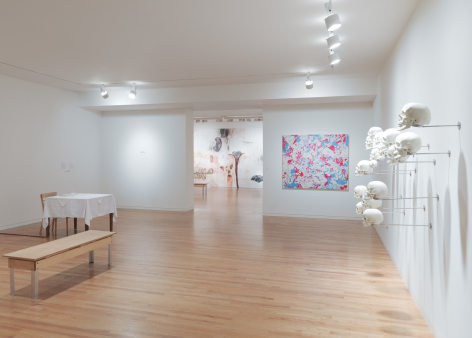 Sue Williams, Installation view: Visceral Bodies. Vancouver Art Gallery, 2010