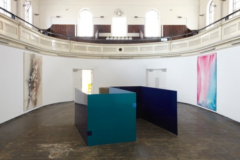 Sam Falls, Exhibition view: Zabludowicz Collection, London, 2014