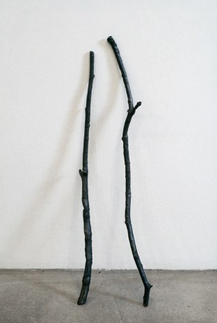 Liz Larner, Leaning Twigs, 2, 1991