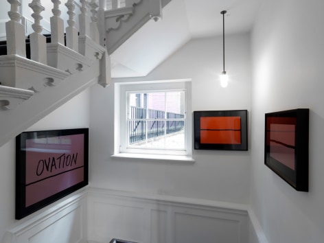 Larry Johnson, Installation view: On Location, Raven Row, London, 2015