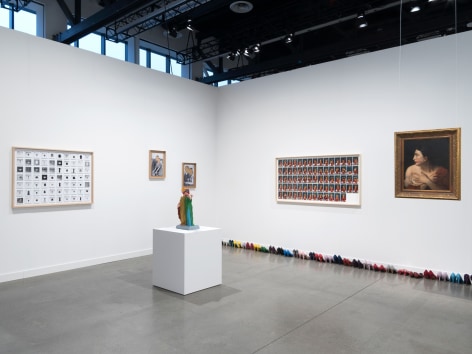 Hans-Peter Feldmann, Installation view, Independent, New York, 2018.