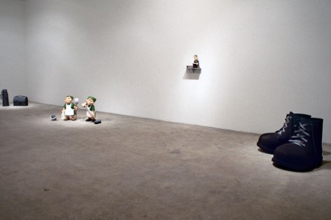 Installation view: Daniel Oates, 303 Gallery, New York, 1992