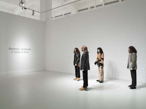 Rodney Graham, A Glass Of Beer: Installation view: CAC M&aacute;laga, Spain, 2008