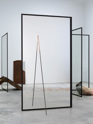 Alicja Kwade, Installation view: I Rise Again, Changed But The Same, 303 Gallery, 2016