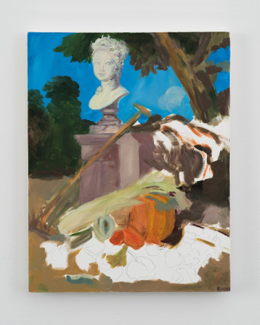 Karen Kilimnik, entrance to the pretty farm