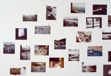 Hans-Peter Feldmann, Photographs taken from hotel room windows while traveling