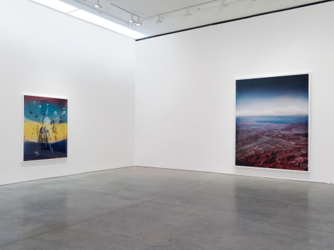 Florian Maier-Aichen, Installation at 303 Gallery, 2014