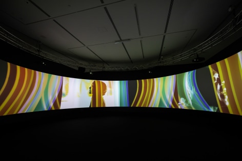 Doug Aitken: New Era, installation view, Museum of Contemporary Art Australia, Sydney, 2021, Photo: Anna Kučera