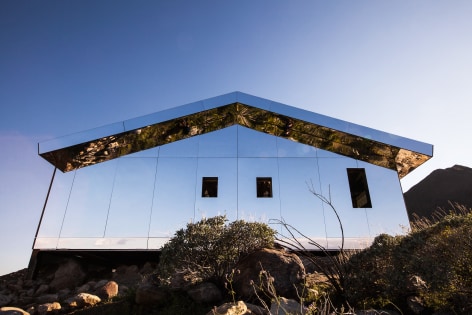 Desert X installation view of Doug Aitken, Mirage 2017