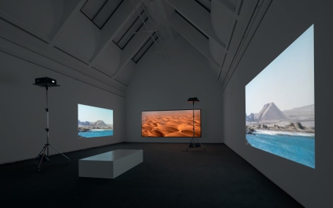 Doug Aitken, diamond sea, 1997, Installation view: Schirn Kunsthalle Frankfurt, 2015