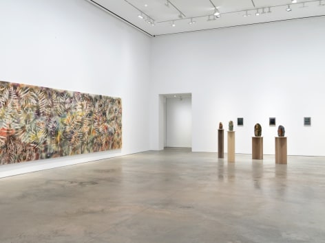Exhibition view: Sam Falls, 303 Gallery, New York, 2018