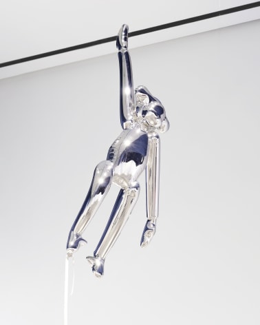 Jeppe Hein, Monkey Mirror Balloon (silver)