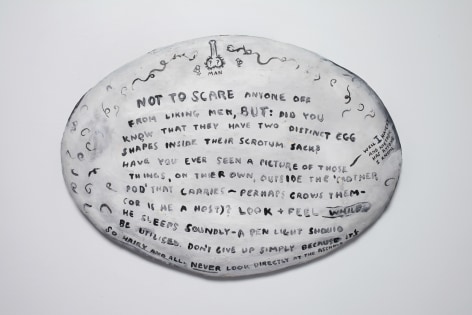 Sue Williams, ​Eggs, 1992