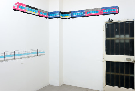 Marina Pinsky, Installation view: Gluck50, Milan, 2018