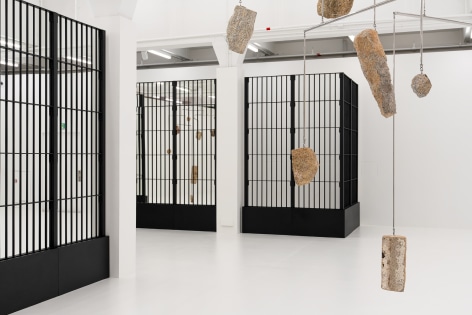 Alicja Kwade, Pretopia, Tai Kwun Contemporary, Hong Kong, China, Jan 10 - April 6, 2025, Courtesy of the artist and Tai Kwun Contemporary, installation view by Jimmy Ho.