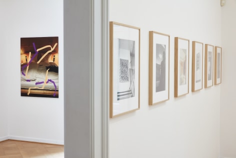 Installation view: Kim Gordon for Design Office feat. In-House Photography by Josephine Pryde, Museum im Bellpark Kriens, 2022. Photo: &copy; Martin Stollenwerk