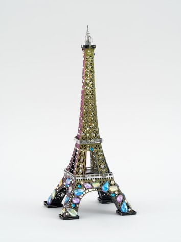 Karen Kilimnik, the fairy Eiffel Tower - Umbum Clever Paper Mars, 2019