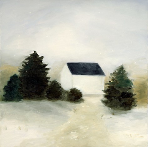 Maureen Gallace, ight Snowfall, Monroe,CT, 1996