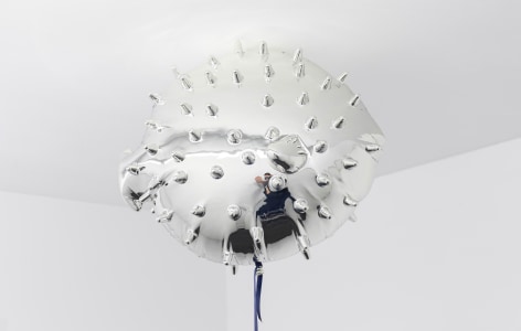 Jeppe Hein, Blowfish Mirror Balloon (silver)
