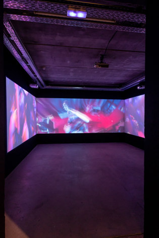 Installation view: Kim Gordon, Object of Projection, curated by Lawrence English, gnration, Braga, Portugal., Photo:&nbsp;Adriano Ferreira Borges