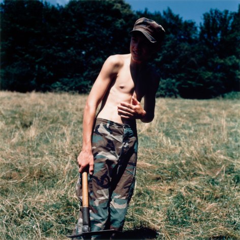 Collier Schorr, Junge Amerikanische Soldaten (Herbert), 1996