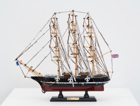 Karen Kilimnik, the fairy ship, 2016