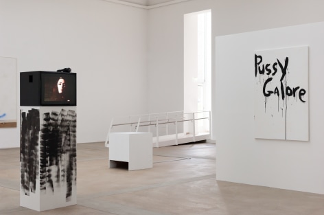 Kim Gordon, Installation view: ordinary freaks &ndash; The Principle of Coolness in Pop Culture, Theatre and Museum K&uuml;nstlerhaus, Halle f&uuml;r Kunst &amp; Medien, 2014