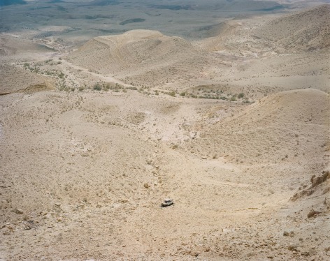 Stephen Shore, Large Crater, Negev Desert, Israel, September 29, 2009