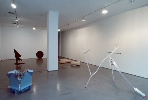 Installation view: Caught, 303 Gallery, 1999