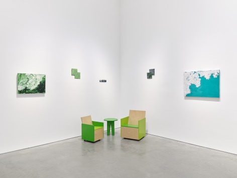Installation view:&nbsp;Mary Heilmann, Breaking Waves, 303 Gallery, New York, 2025, Photo: Justin Craun