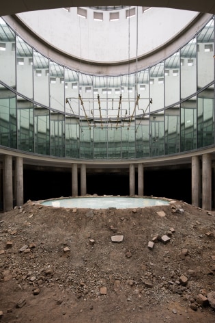 Doug Aitken, Sonic Fountain II, 2013/2015,  Installation view Schirn Kunsthalle Frankfurt, 2015
